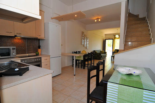 Golden Sunrise Apartments Chrysi Ammoudia Luaran gambar