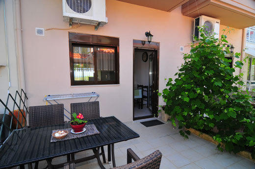 Golden Sunrise Apartments Chrysi Ammoudia Luaran gambar