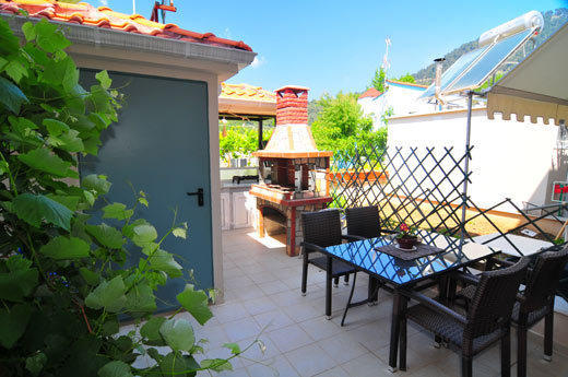 Golden Sunrise Apartments Chrysi Ammoudia Luaran gambar