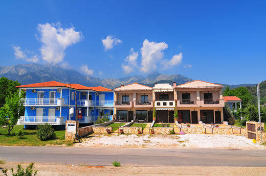 Golden Sunrise Apartments Chrysi Ammoudia Luaran gambar