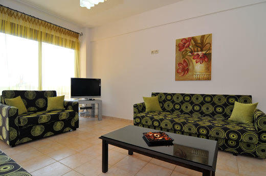 Golden Sunrise Apartments Chrysi Ammoudia Luaran gambar